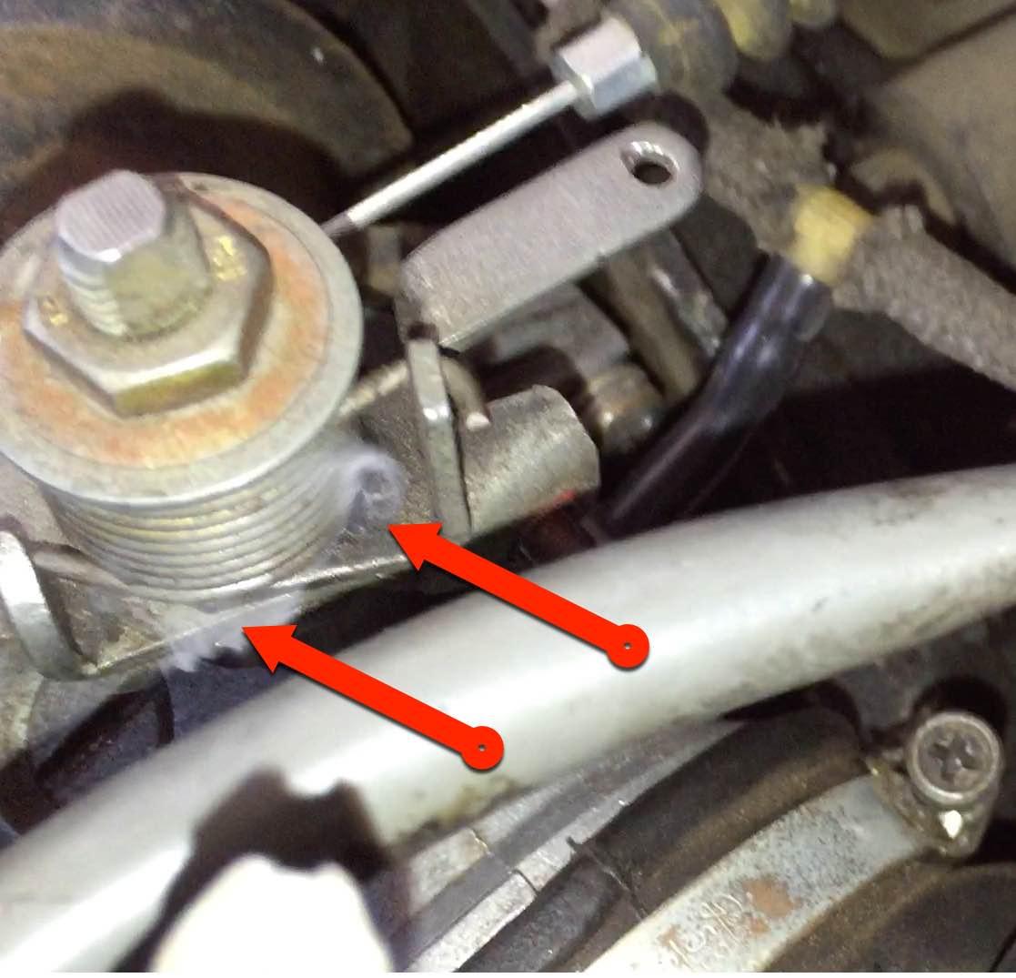 Vanagon View topic Vacuum Leaks throttle body and oil dipstick