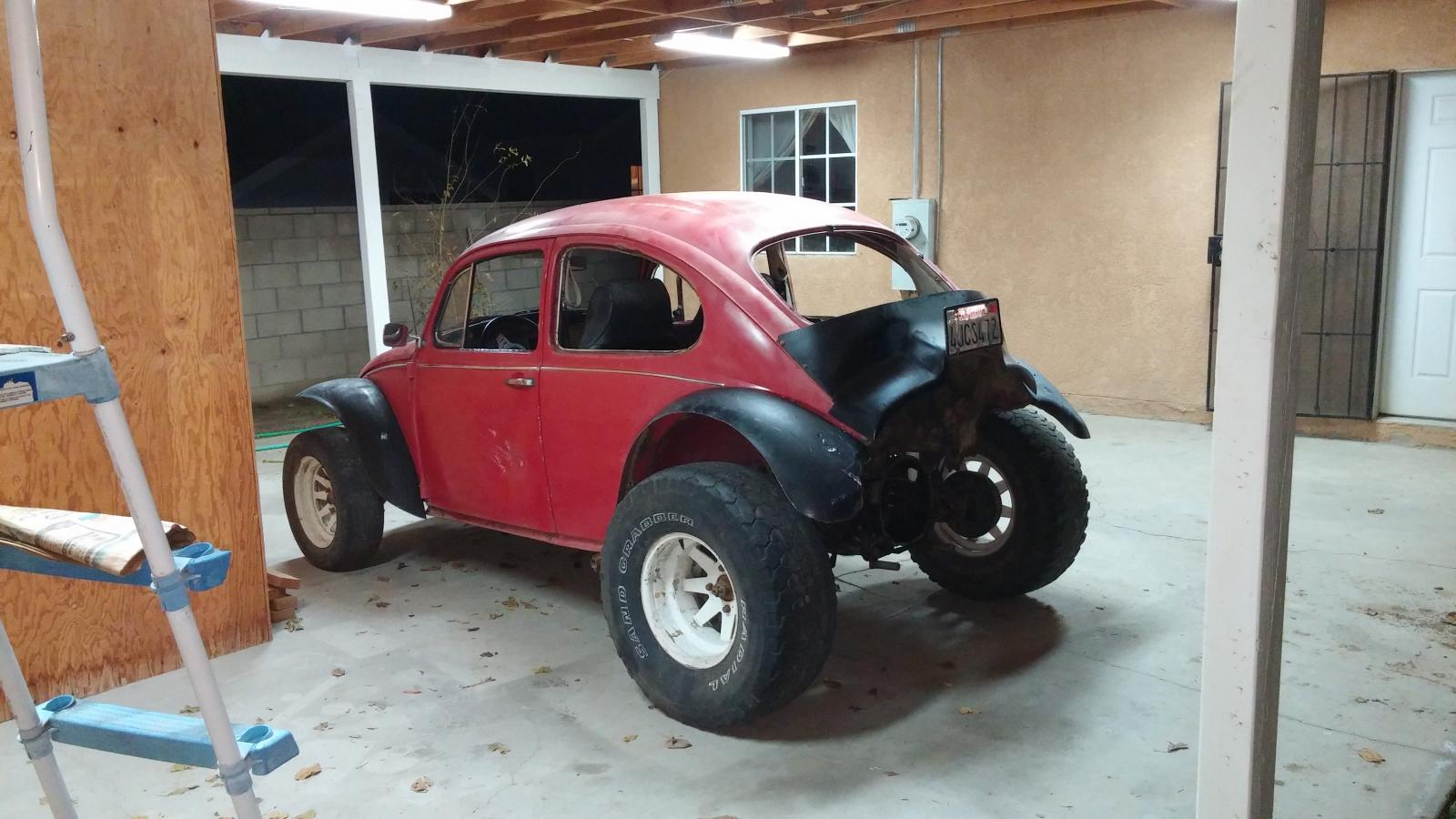 building a baja bug