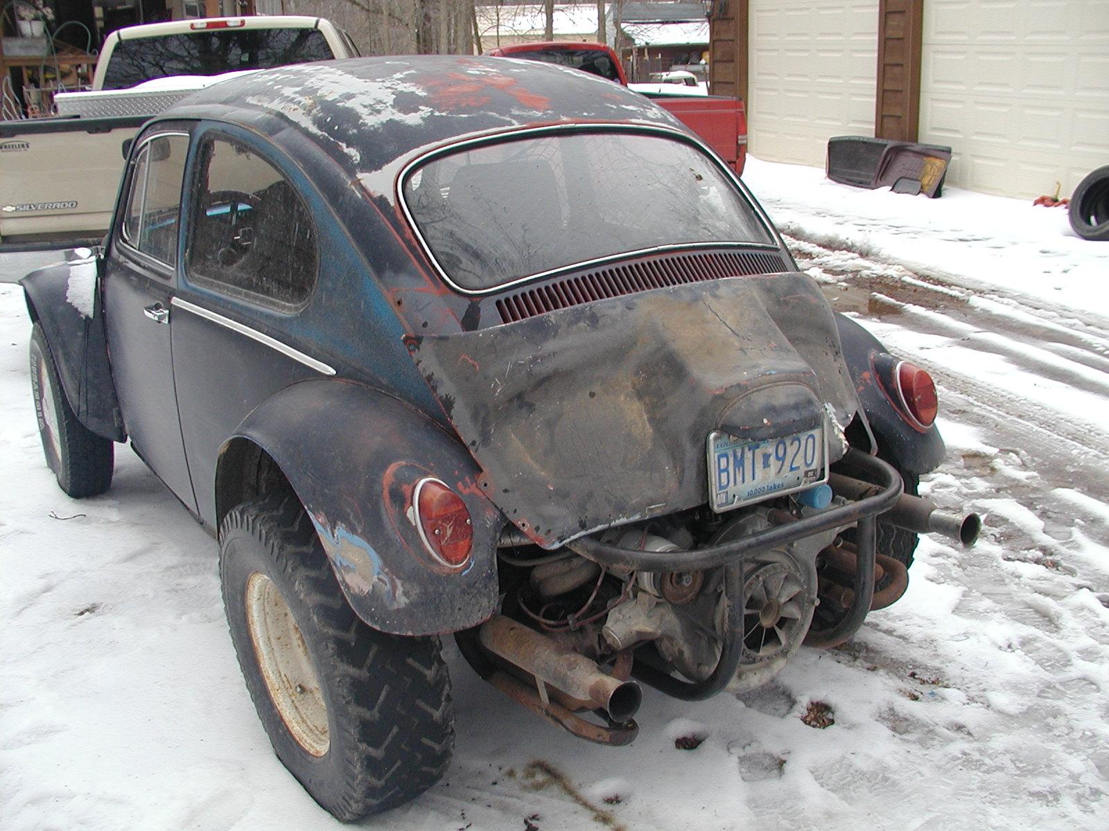 vw baja bug exhaust