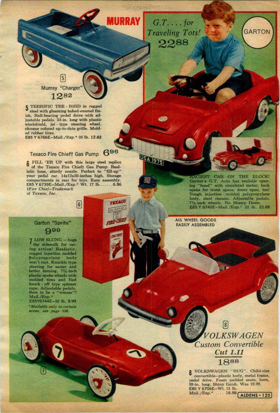 vintage vw pedal car