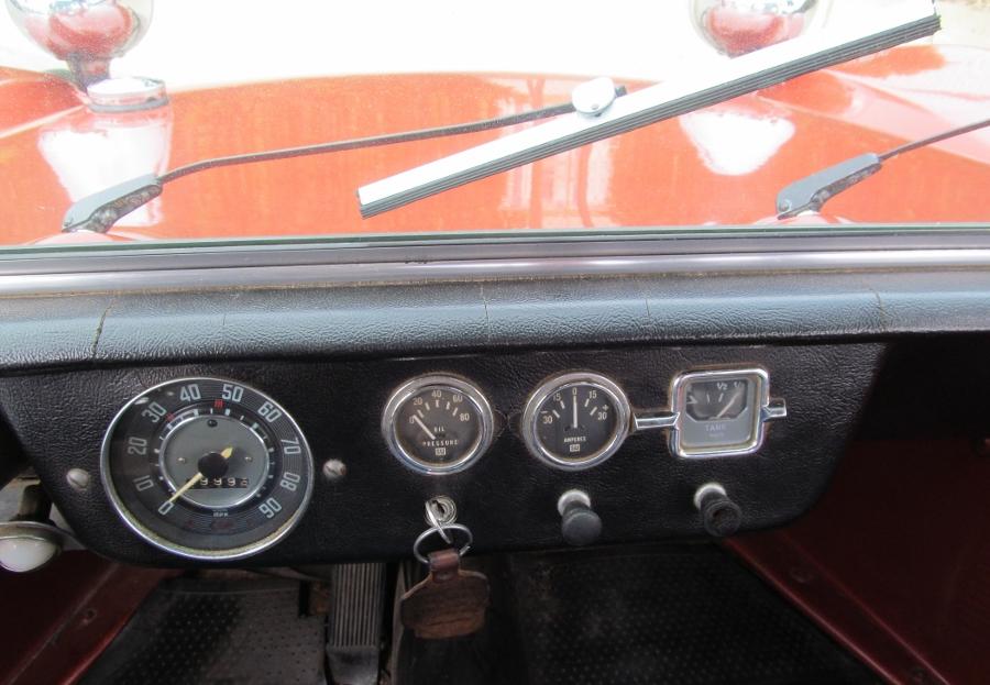 meyers manx dashboard