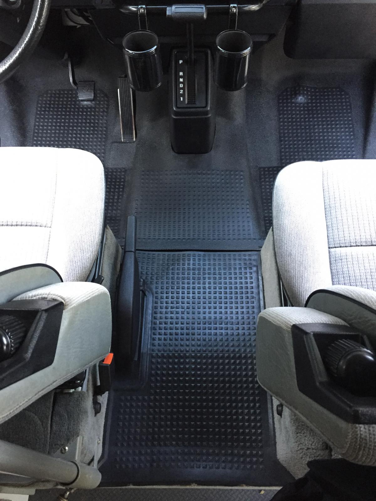 TheSamba Vanagon View topic Rubber floor mats liner