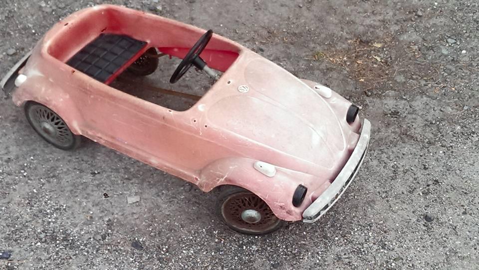 vintage vw pedal car