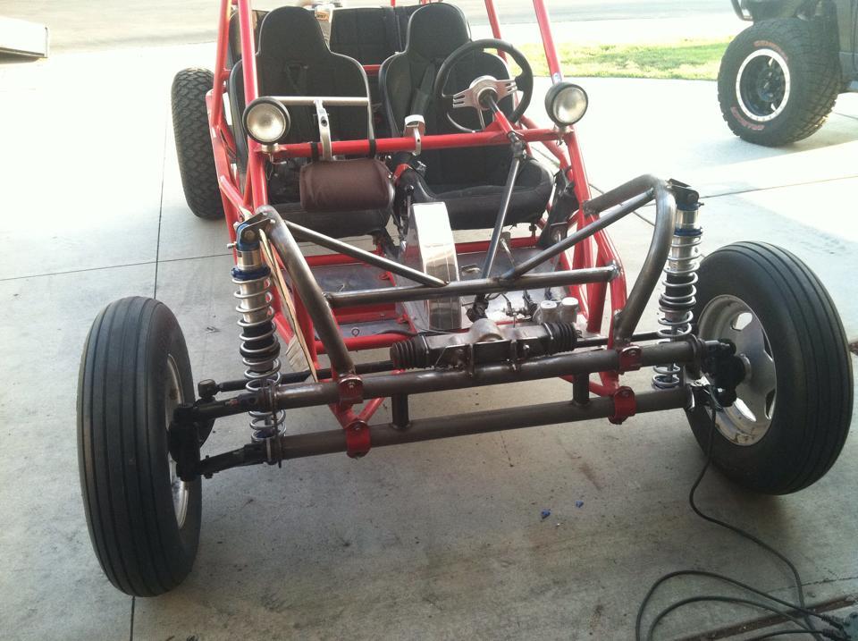 long travel buggy front suspension