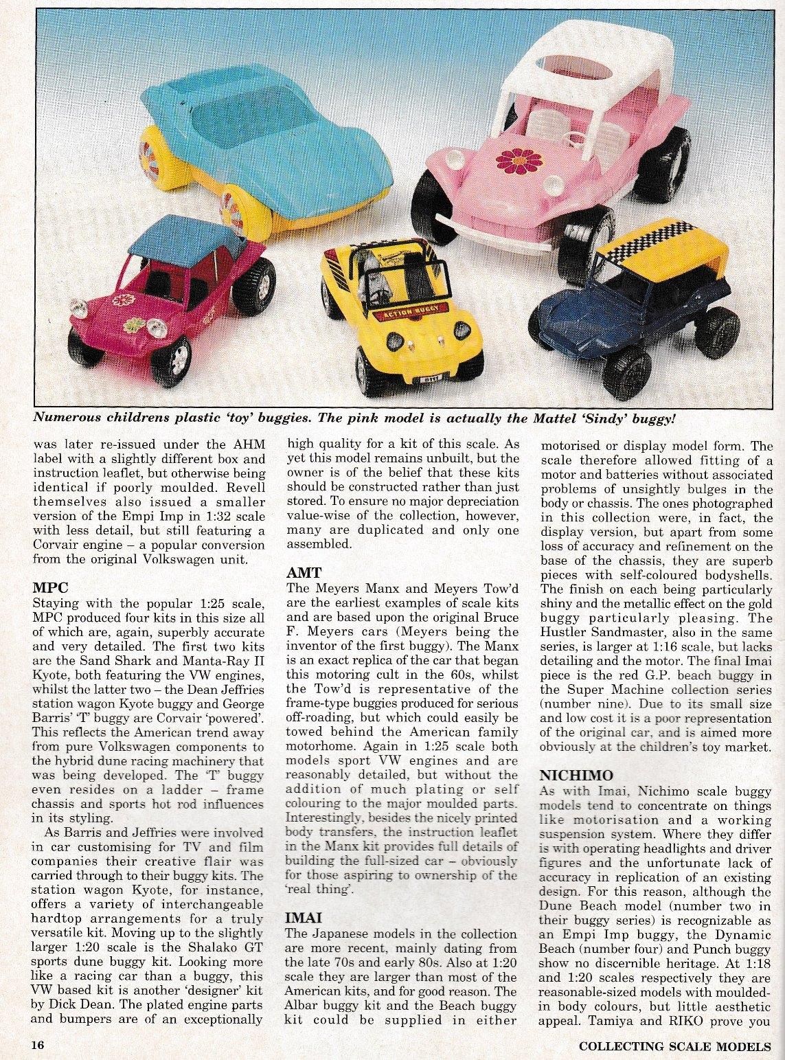 Details about   Dune Buggy’s Models Rubenstein International Inc Vintage Unopened Toys England 