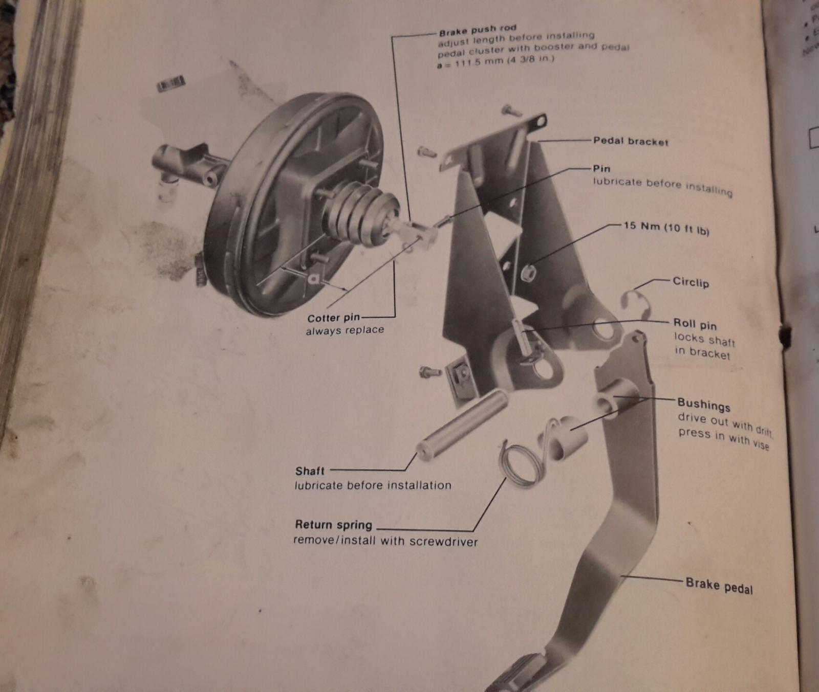 Vw clutch pedal return spring deals