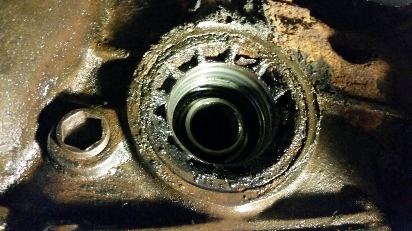 Vanagon View topic Replacing Drive Flange Oil Seals