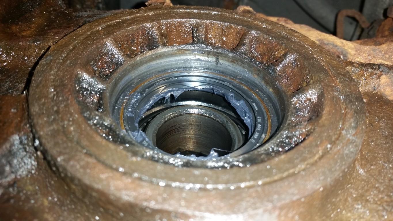 Vanagon View topic Replacing Drive Flange Oil Seals