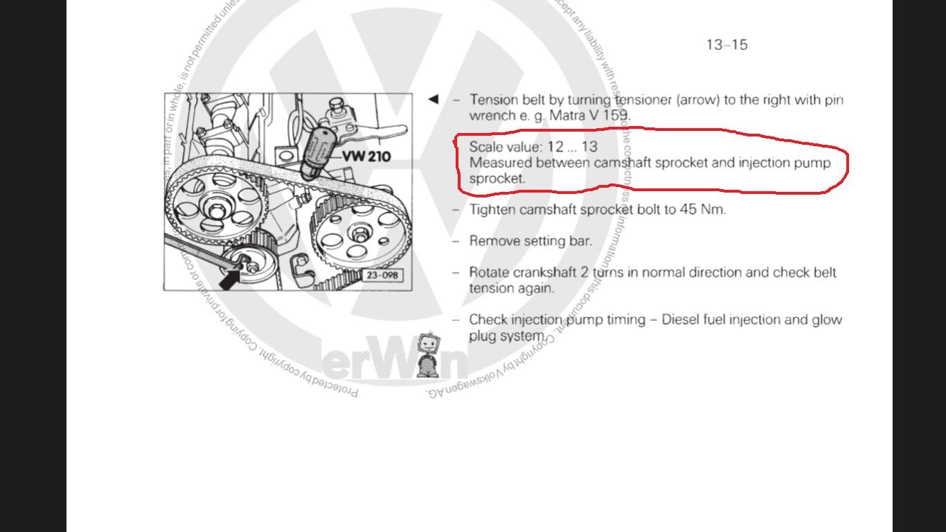 Volkswagen Beetle Timing Belt