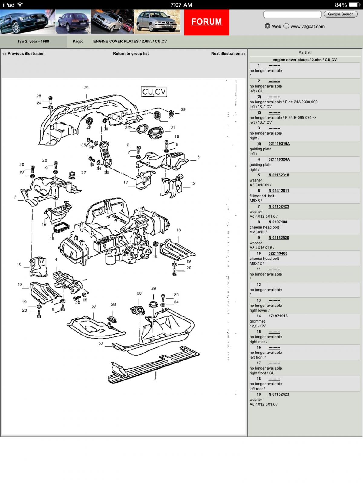 Vw Engine Tin Diagram