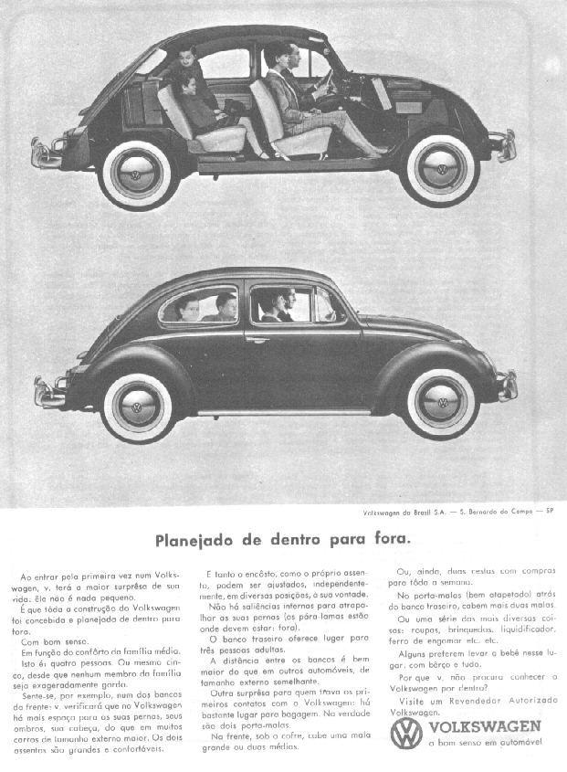 Volkswagen Beetle 1963 чертежи