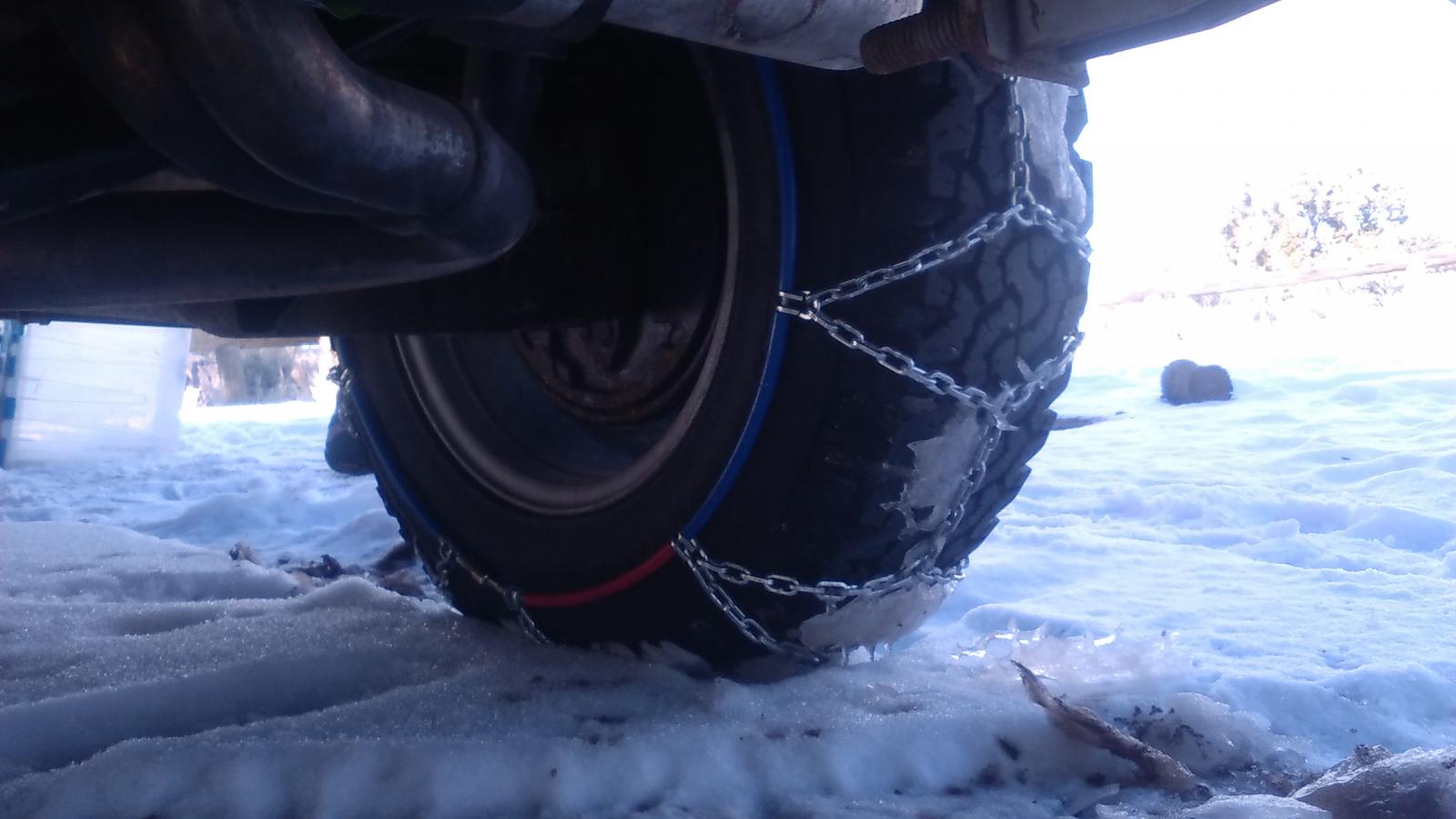 Vanagon View topic Tire Chains (Review) Peerless