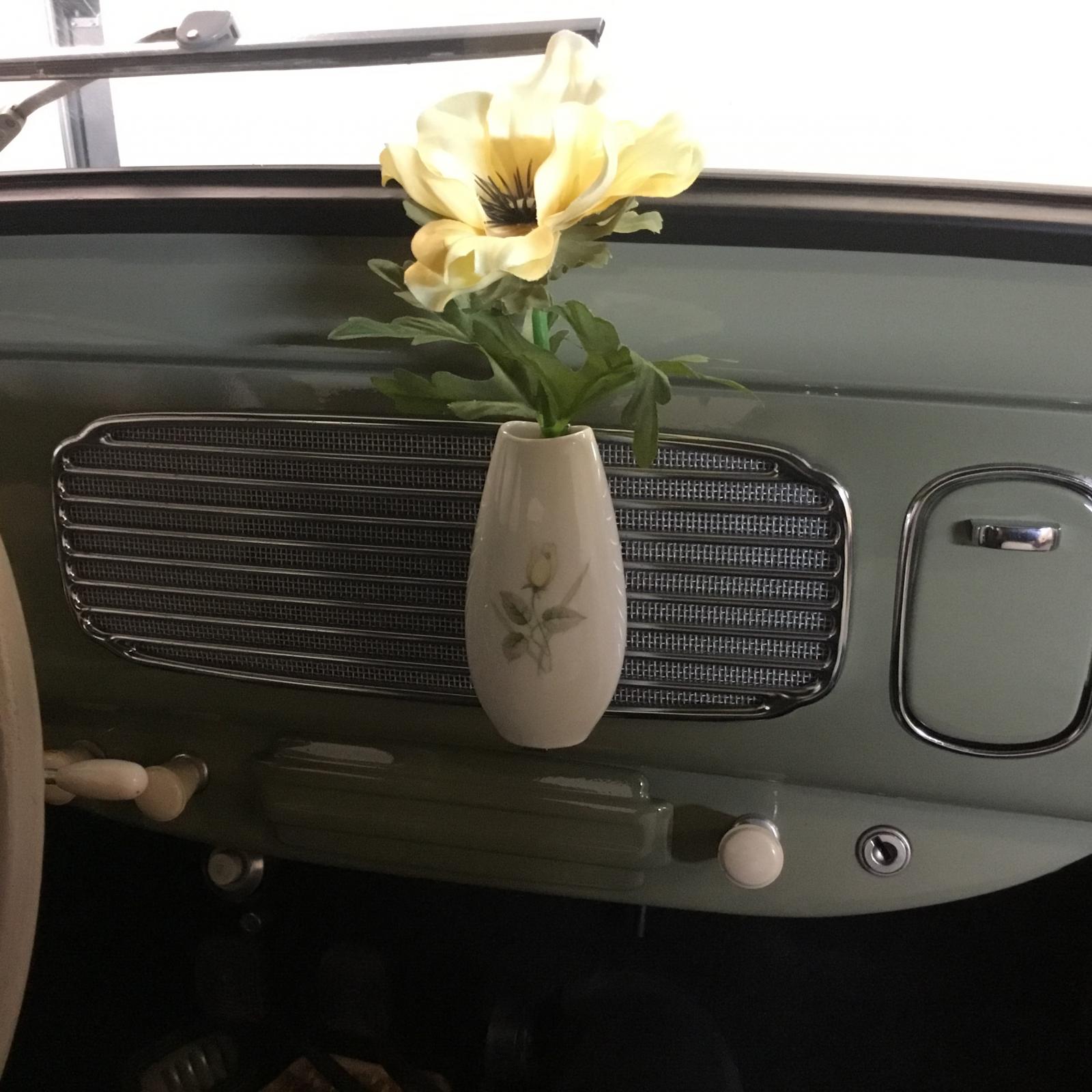 Flower Vase Volkswagen Beetle Discover 80+ Images And 10 Videos