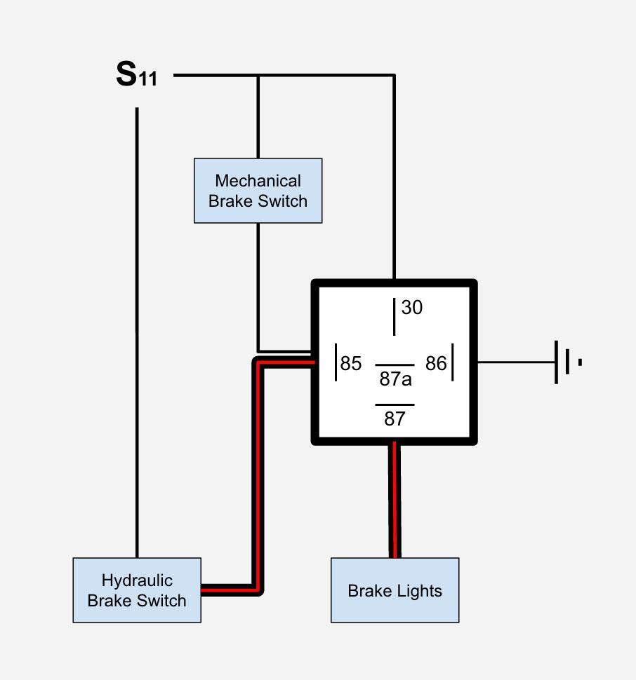 Brake Light Switch Wiring Diagram - Wiring Diagram Gallery