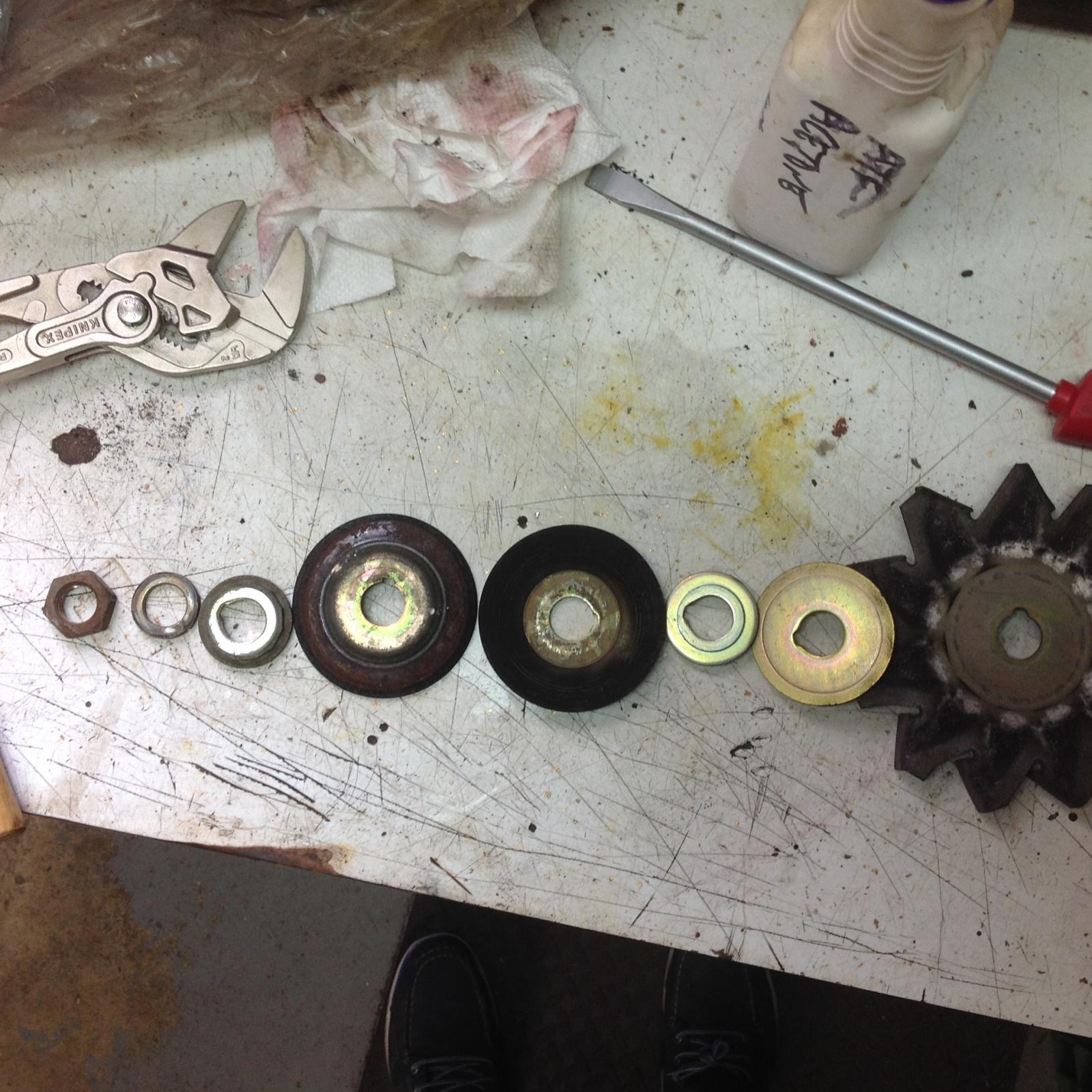 thesamba com vanagon view topic alternator pulley alternator pulley size