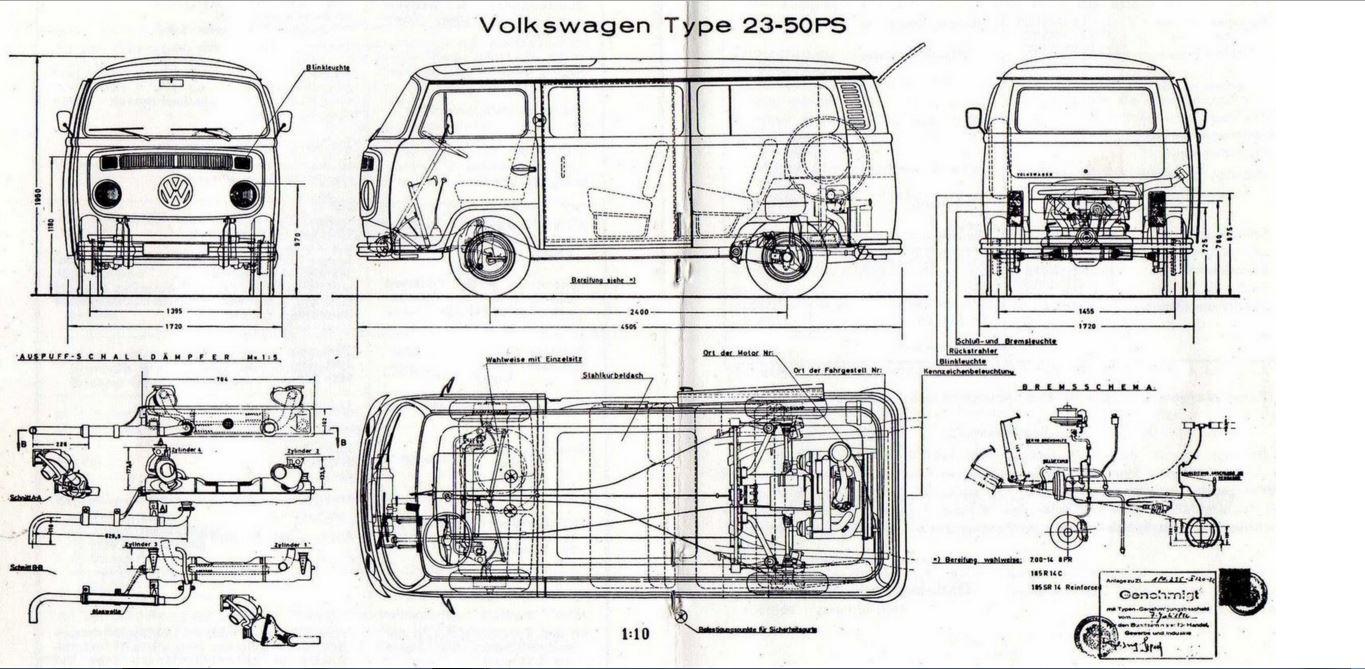 Volkswagen Bus Interior Dimensions