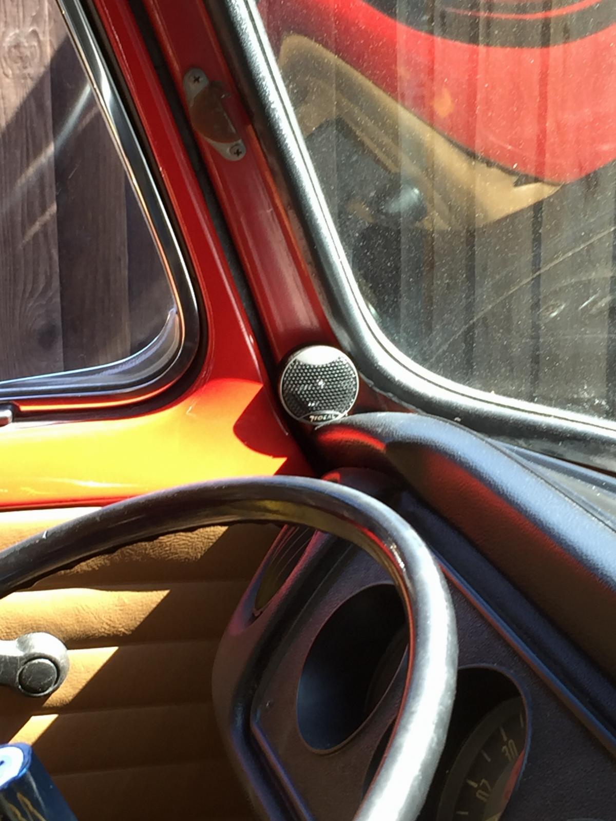 retrosound kick panels on Thesamba Com Bay Window Bus View Topic My Retrosound Stereo Install Including Underdash Amp Speakers