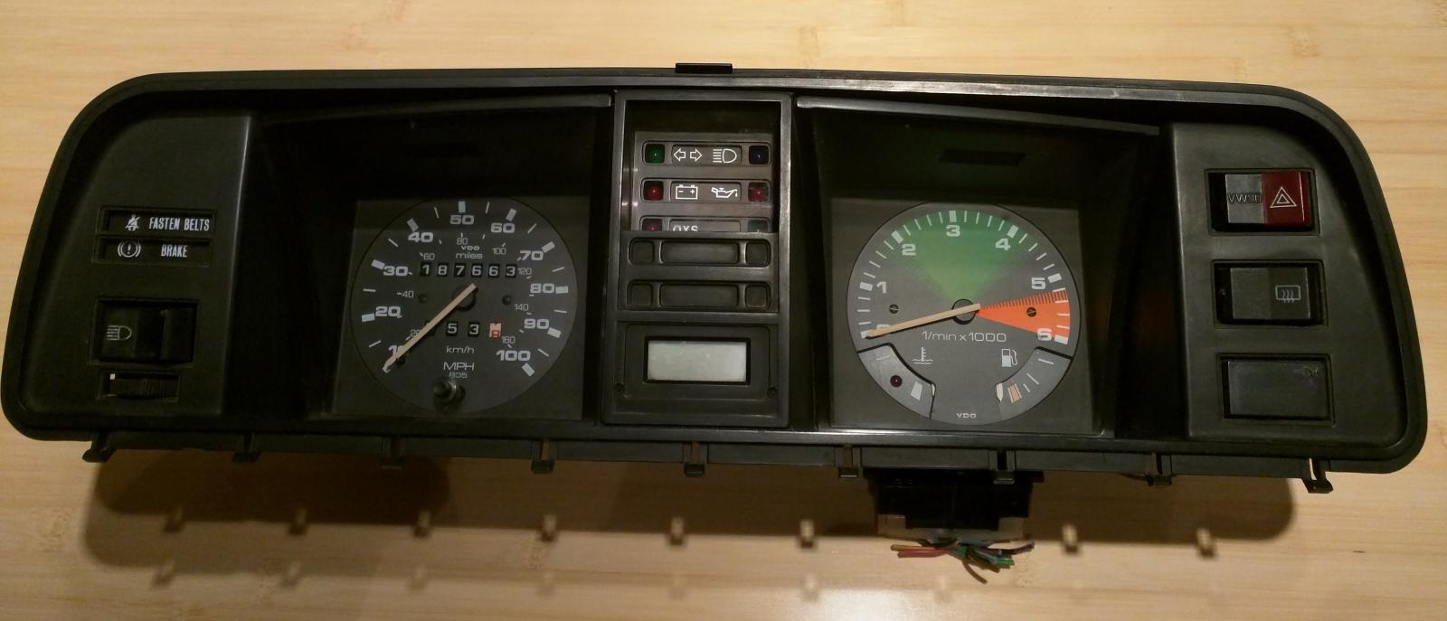 Gallery Tachometer from 1987 Vanagon