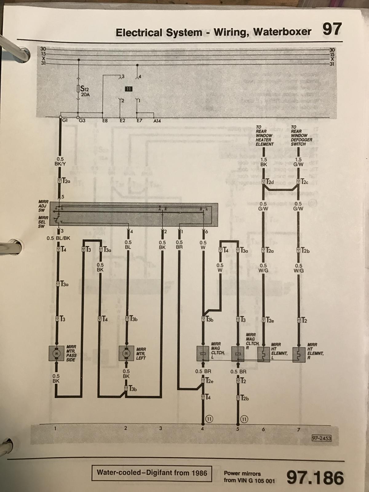 TheSamba.com :: Vanagon - View topic - Electric window wiring diagram? Vanagon Power Window Wiring Diagram TheSamba.com