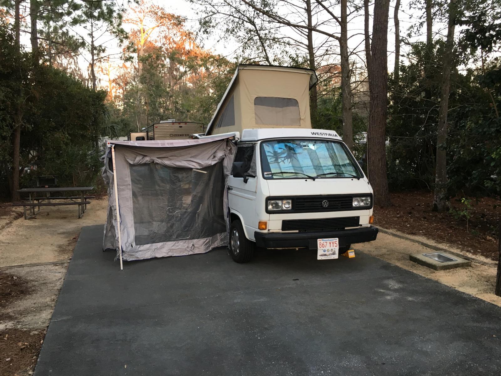 Westfalia tent top