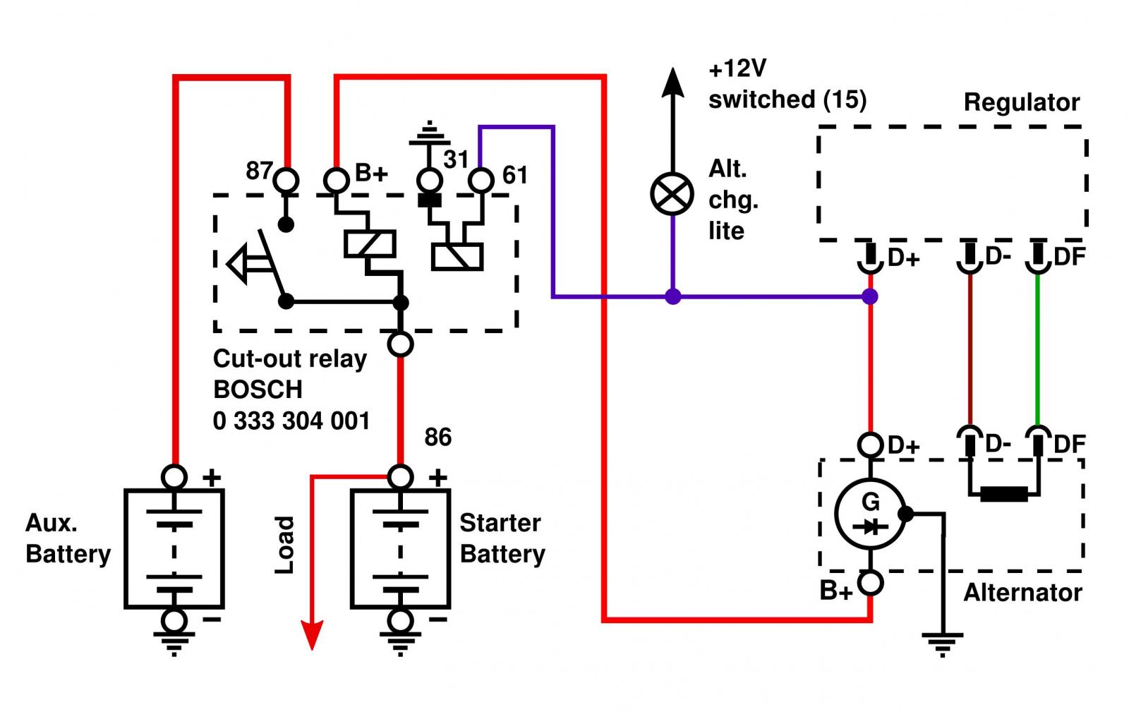 Thesamba Com Bay Window Bus View Topic Alternator Light And