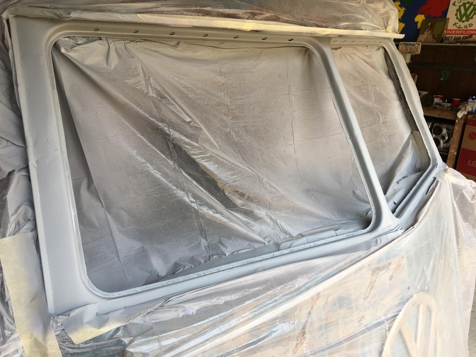 Gallery Windshield Pillars/Glass Install