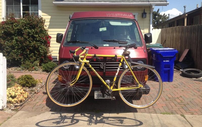 front mount bike rack