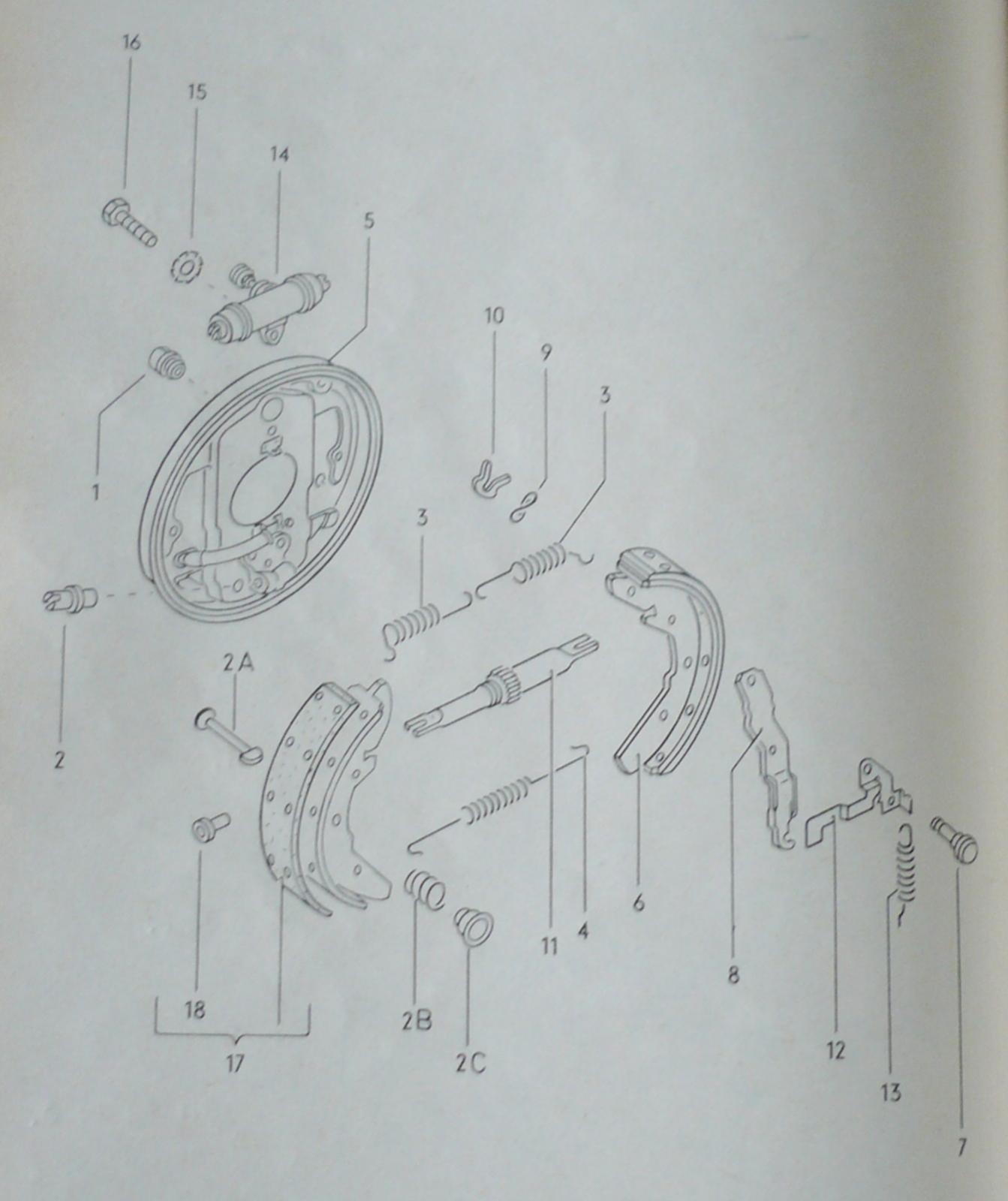 Bay Window Bus View topic Rear Brakes ID T2