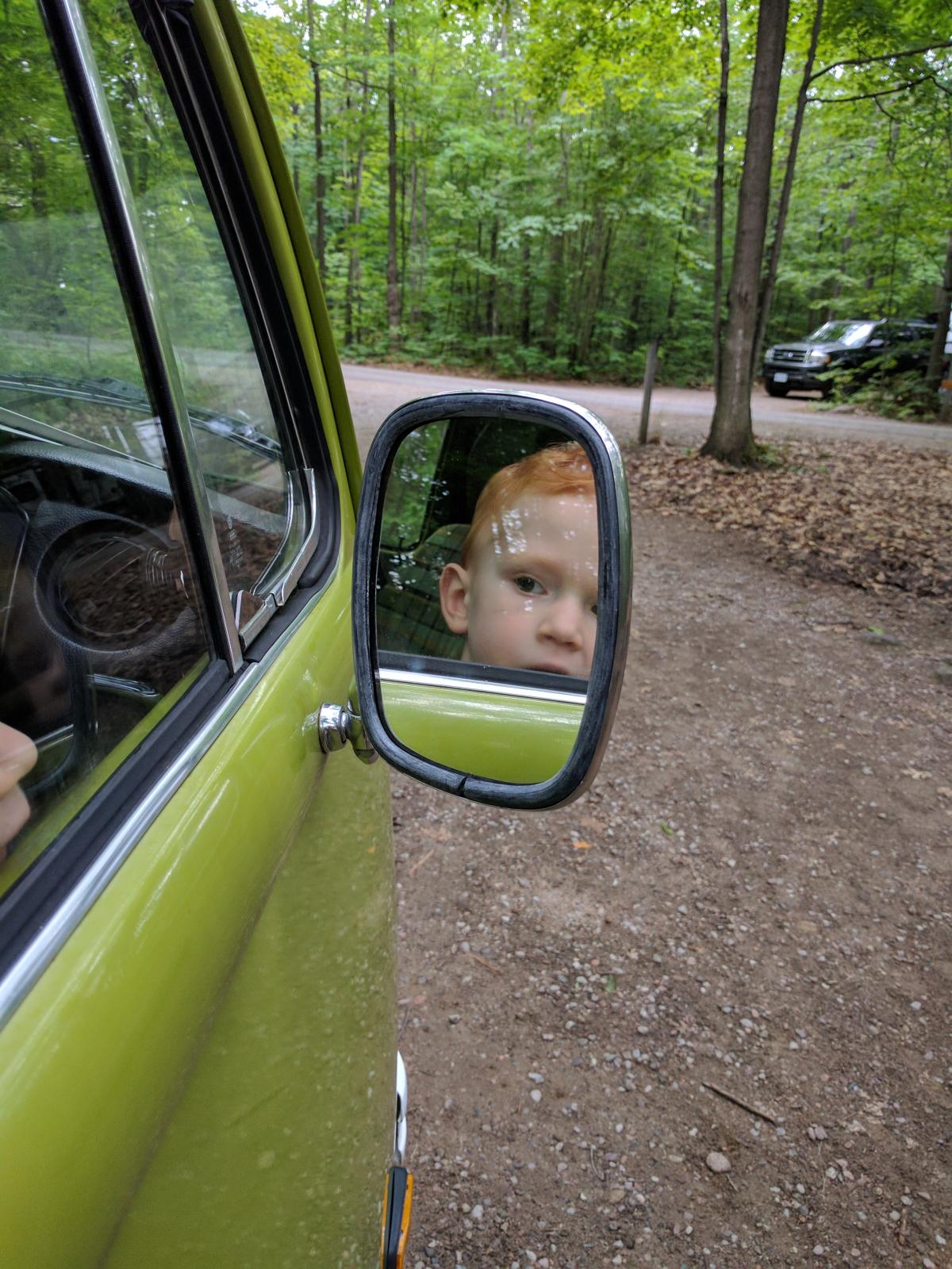 Bay Window Bus View topic Side mirror popped out