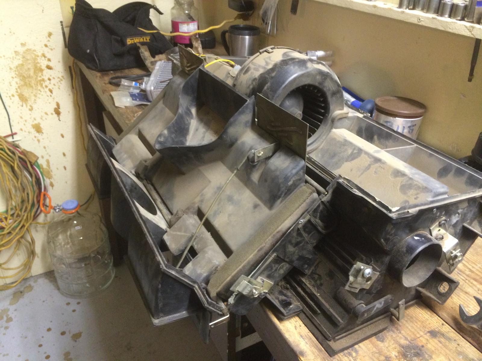 Gallery Installing heater core in aircooled heaterbox