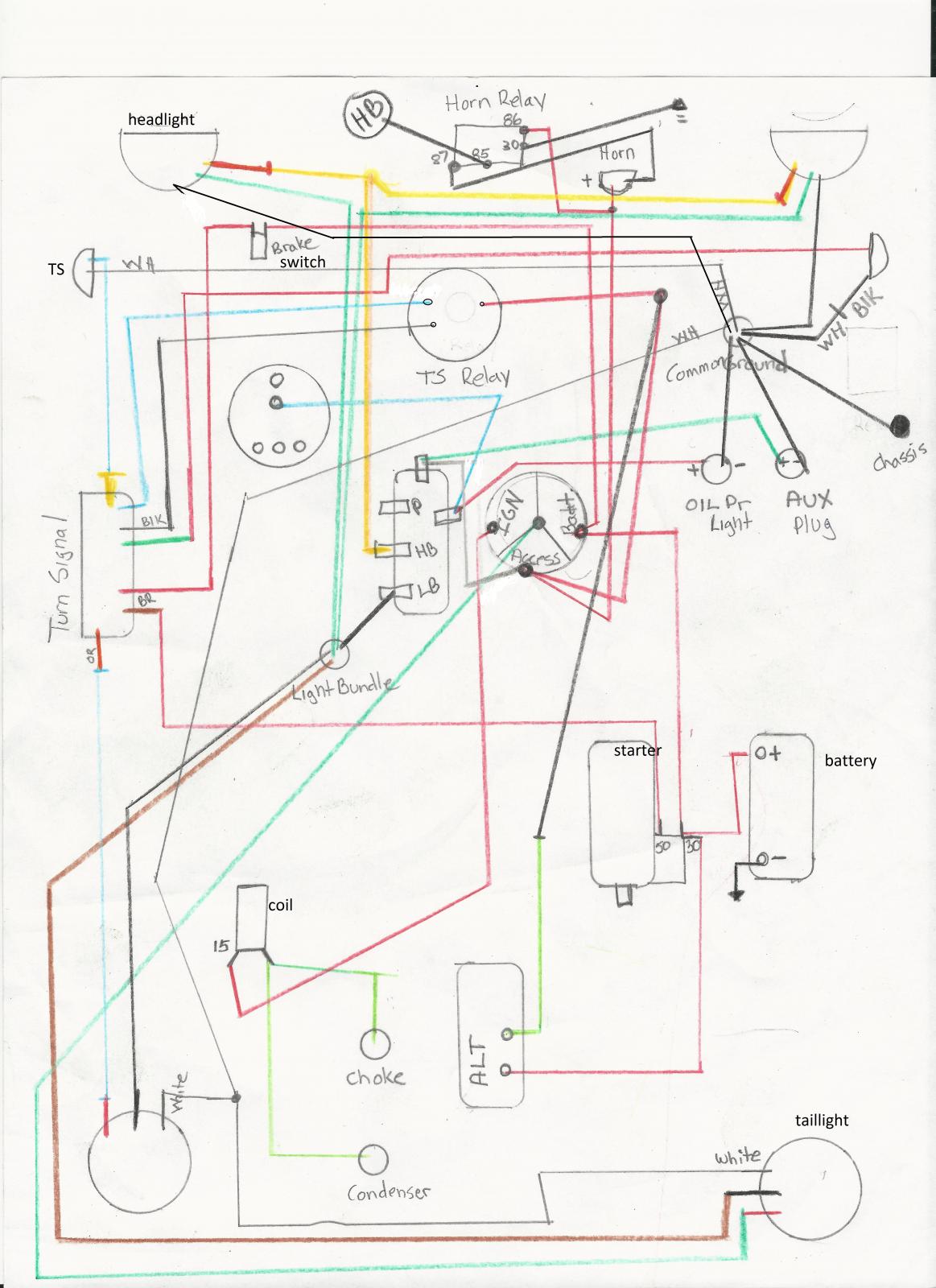 Gallery Dune Buggy wiring diagram