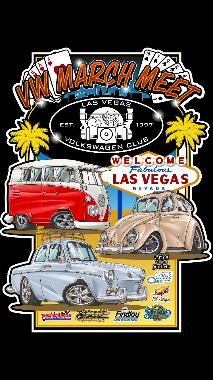 Gallery Las Vegas Volkswagen Club March Meet Flyer