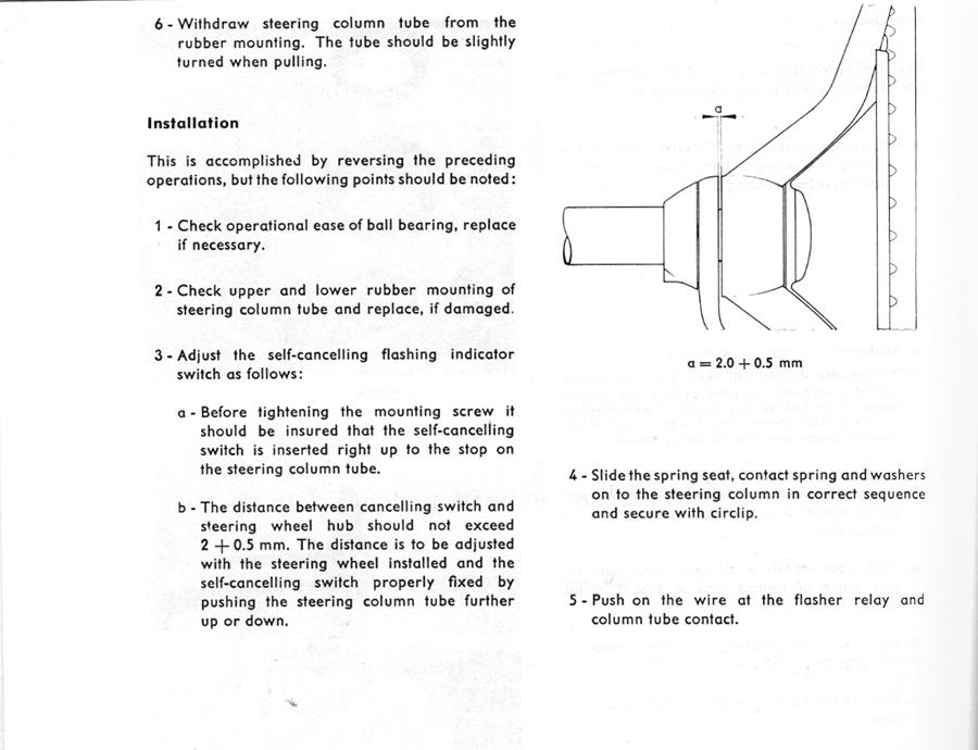 Separación entre volante y palanca de intermitentes (con fotos) 1743558