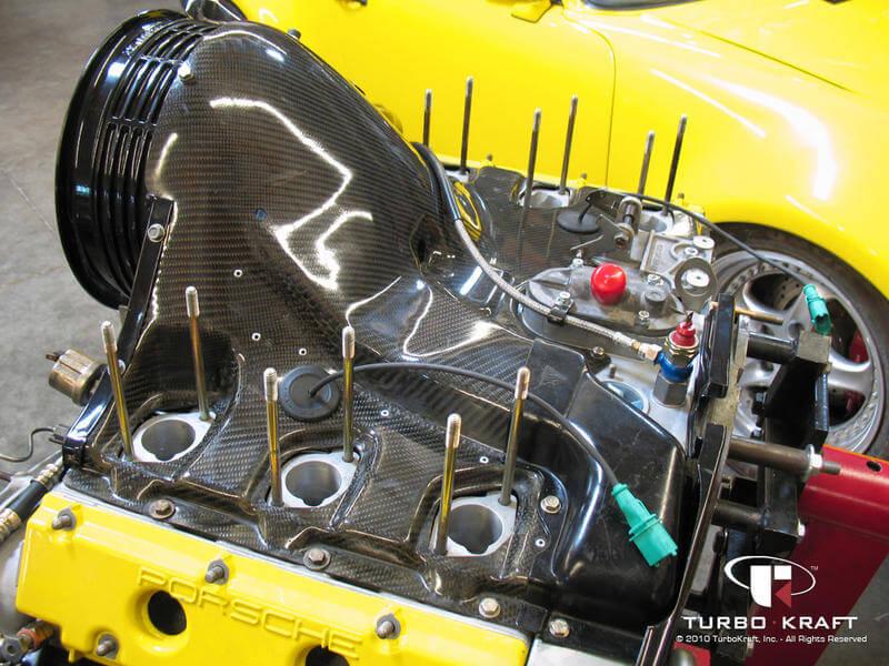 Porsche style fan shroud for vw deals