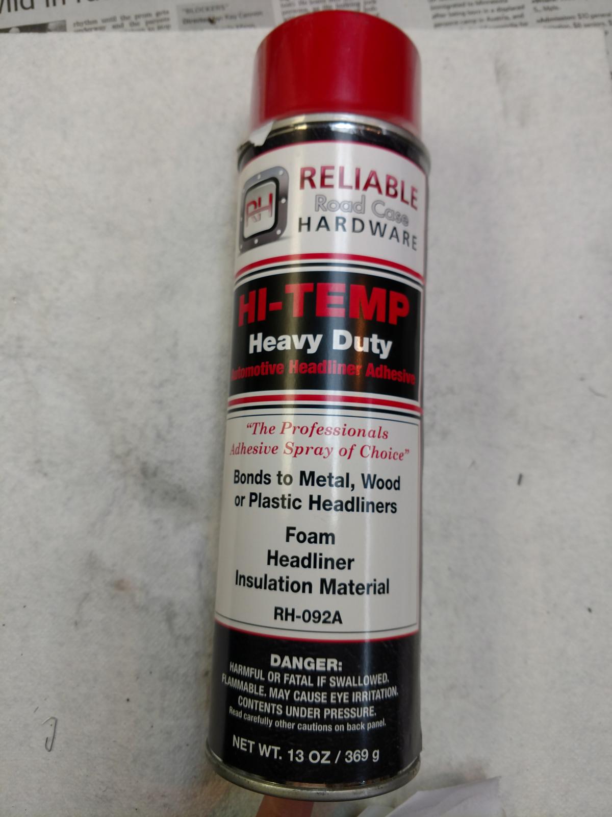 Reliable Hardware Hi-Temp Heavy Duty Adhesive