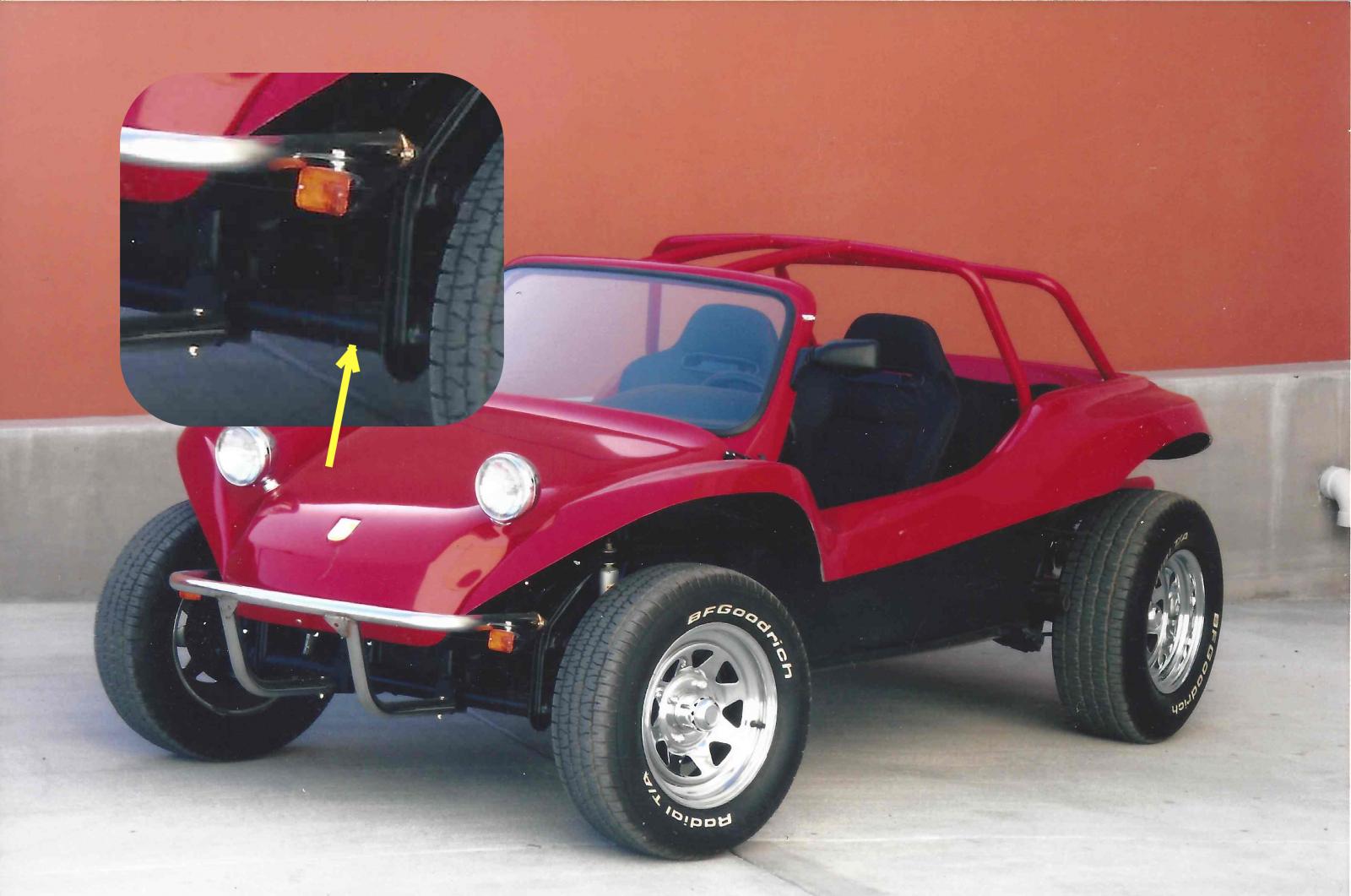 dune buggy tow bar