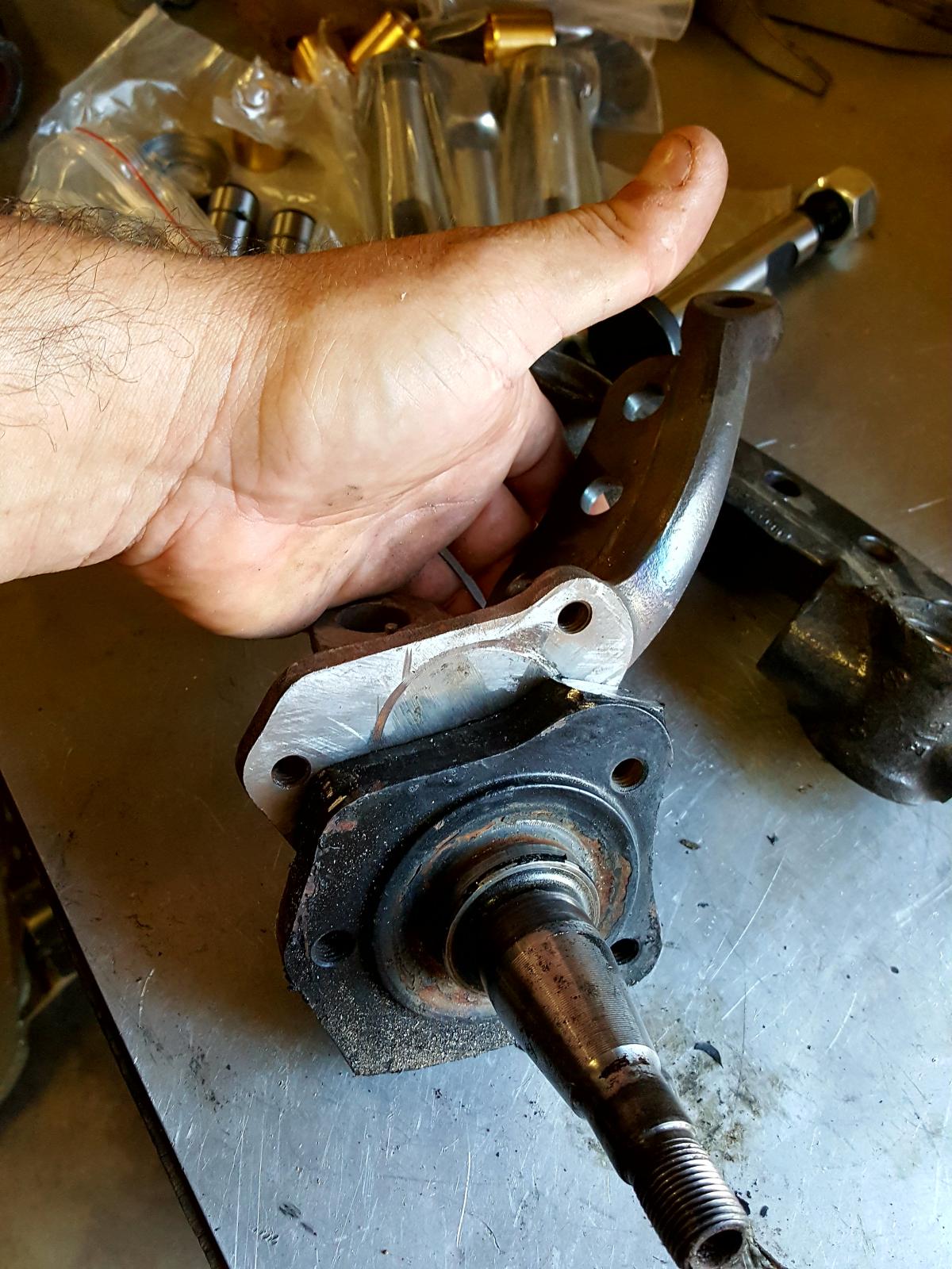 Explaining King Pin Vs Ball Joint Front End Classic Auto, 56 OFF