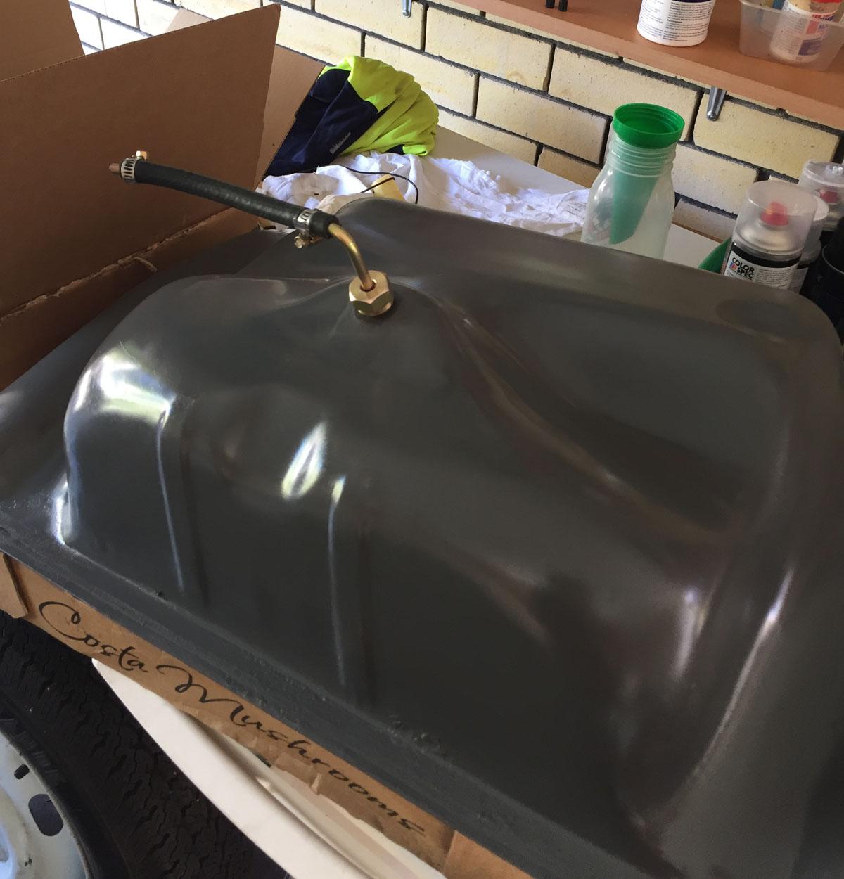 Gallery Fuel Tank Reseal