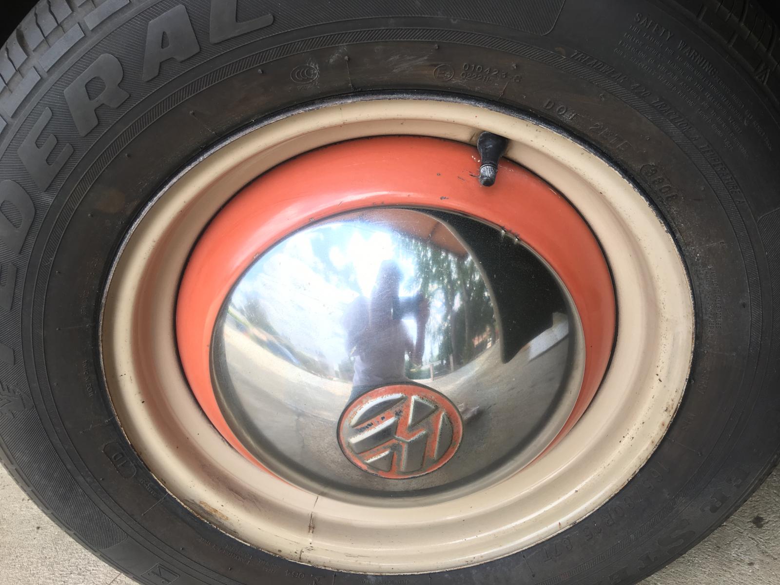 colored hubcaps