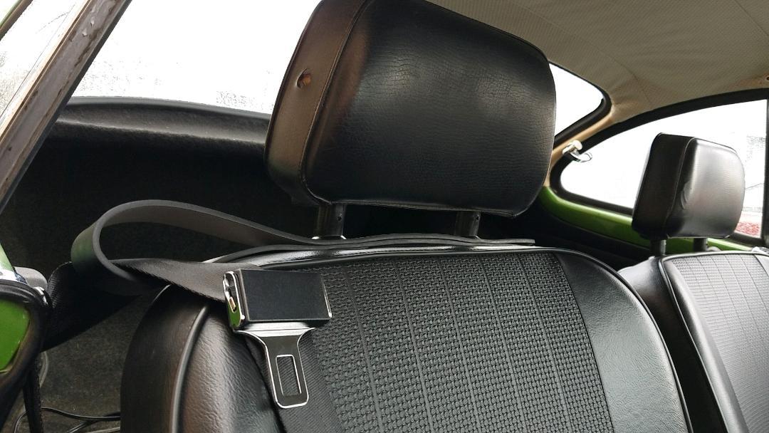 Seat belt holder headrest sale