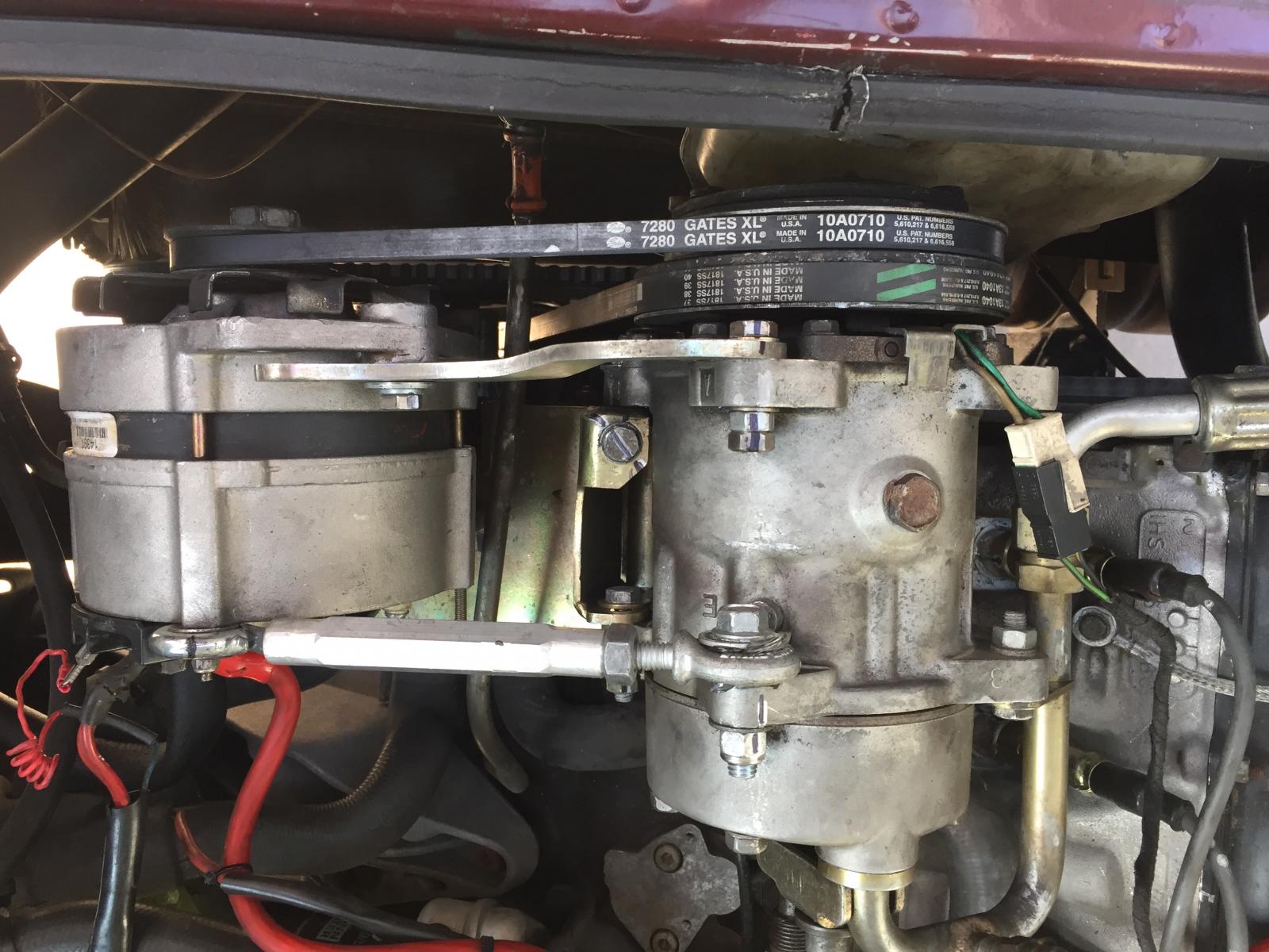 Vanagon View topic HD Alternator bracket for Tiico