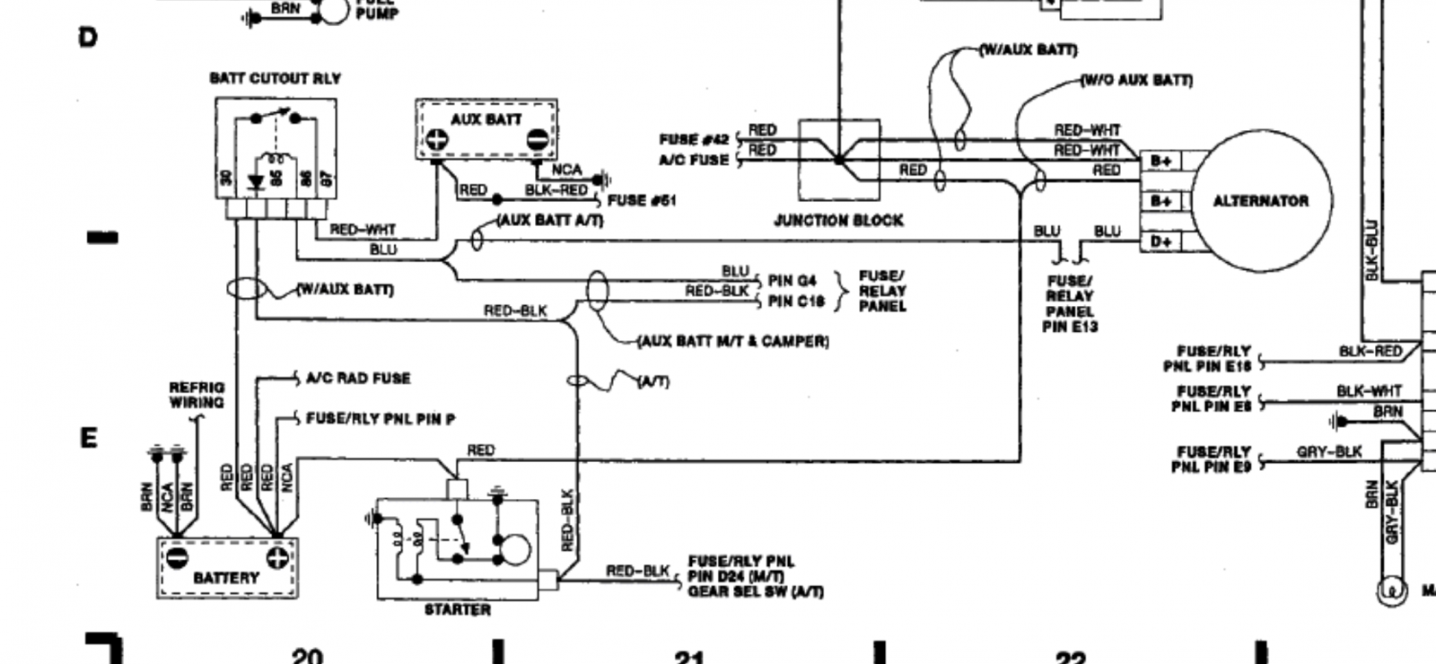 TheSamba.com :: Gallery - 1987 Vanagon w/ aux battery wiring diagram ...