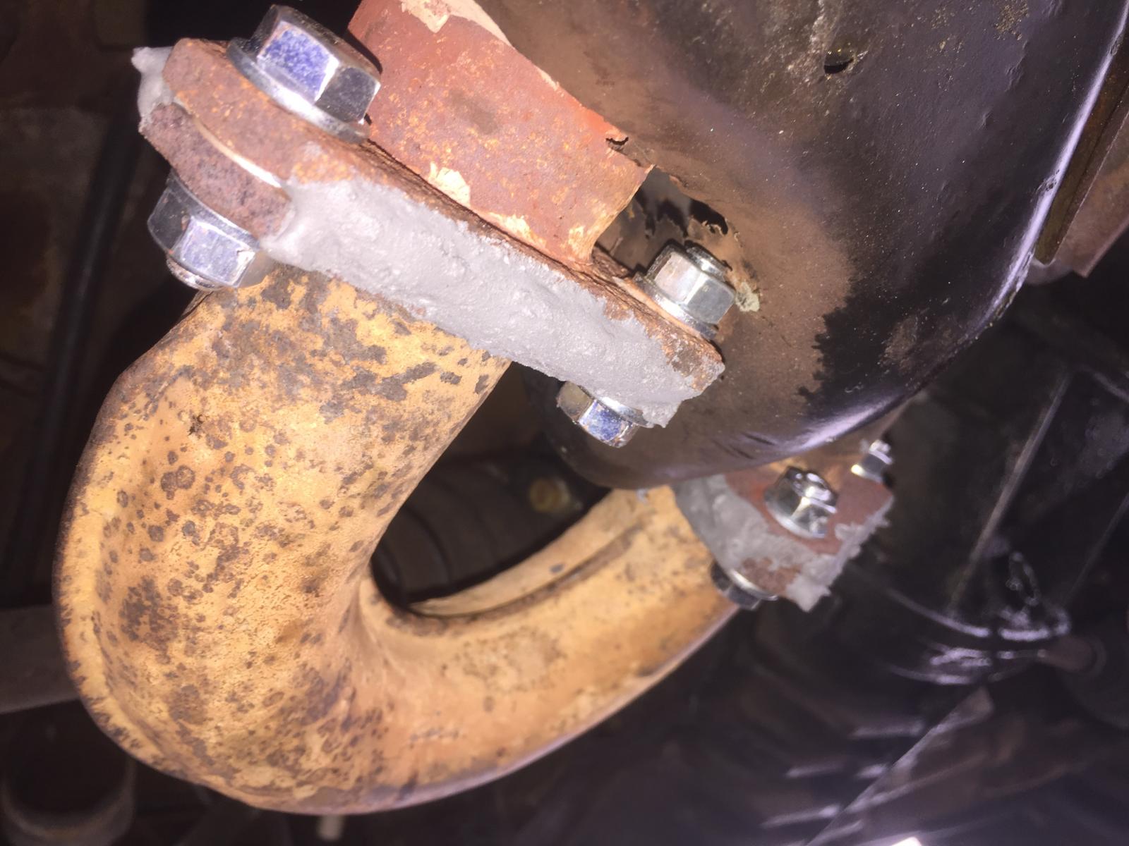 Gallery JB Weld Exhaust Cement