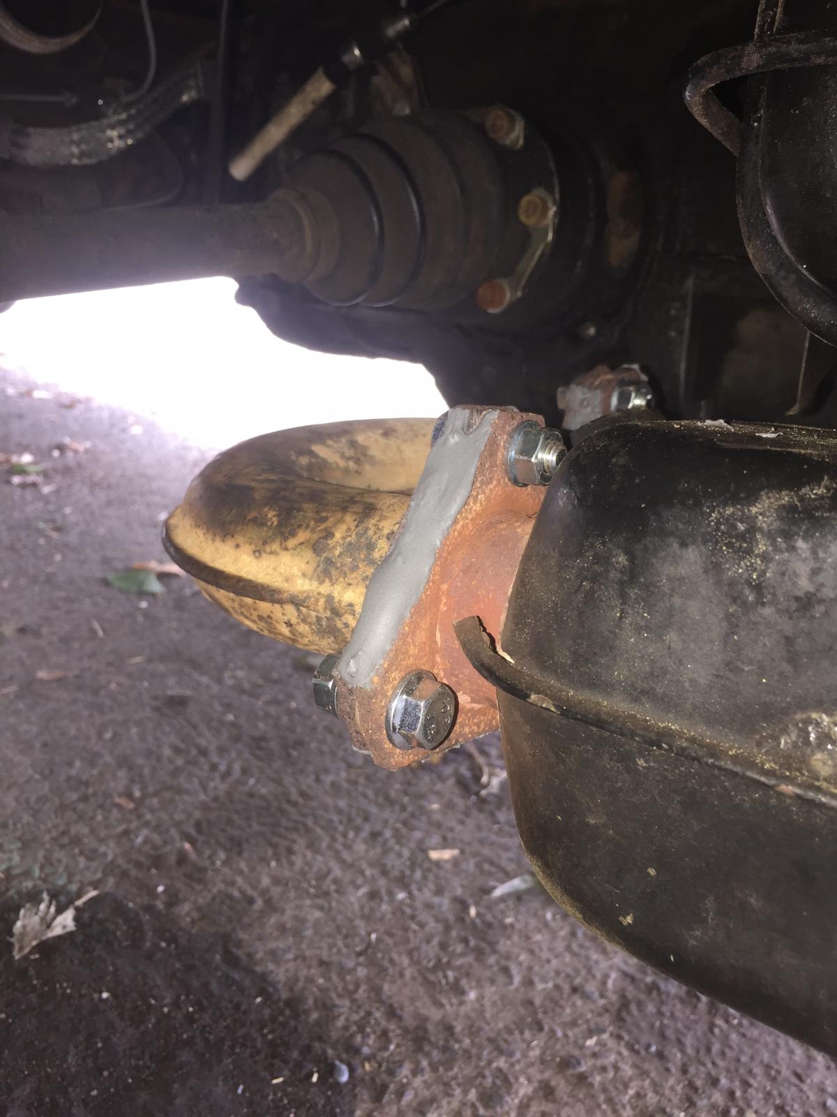 Gallery JB Weld Exhaust Cement