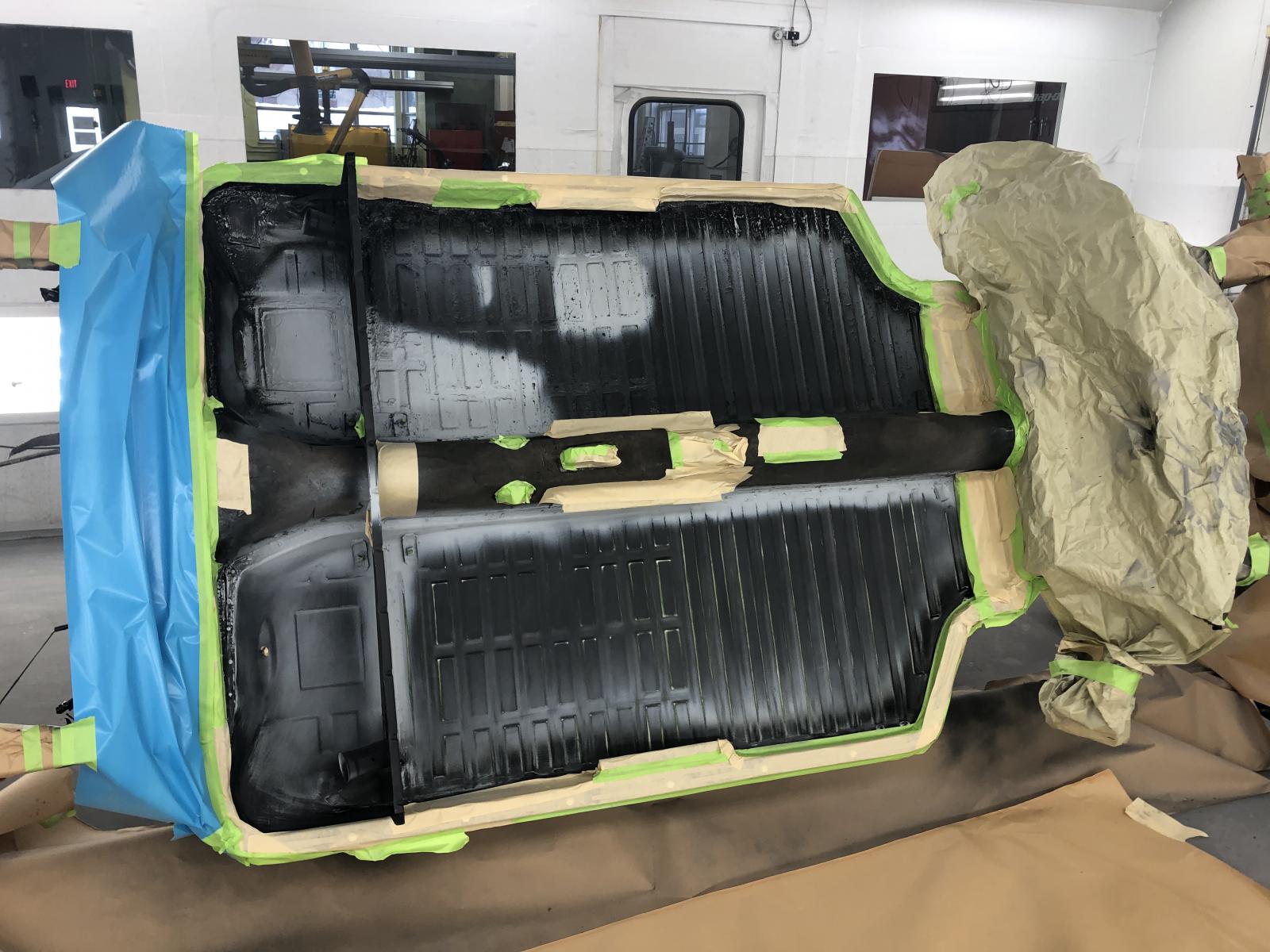 Gallery Painting floor pan