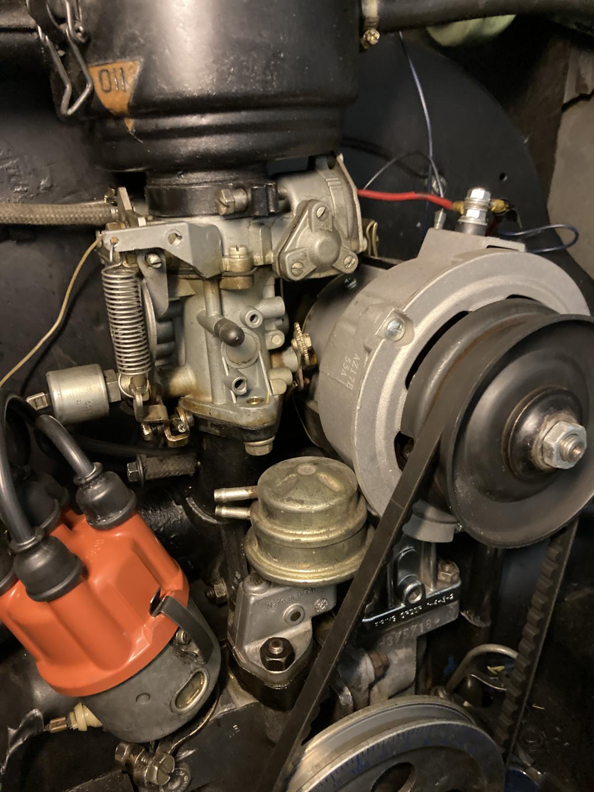 Beetle 19581967 View topic Fast idle never slows