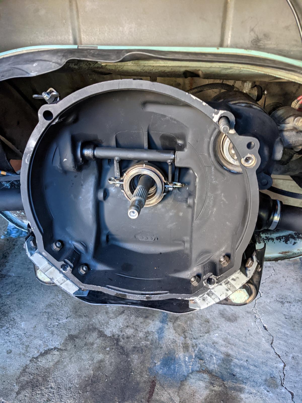 Split Bus View topic Flywheel doesn't quite fit