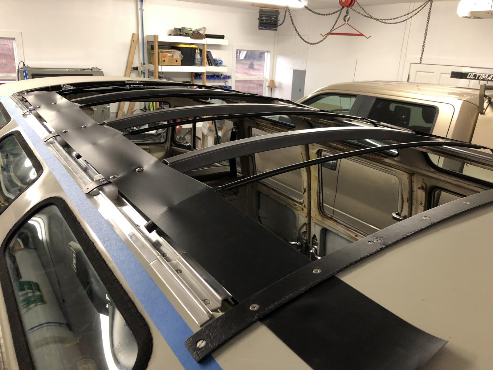 Gallery Sunroof mechanism