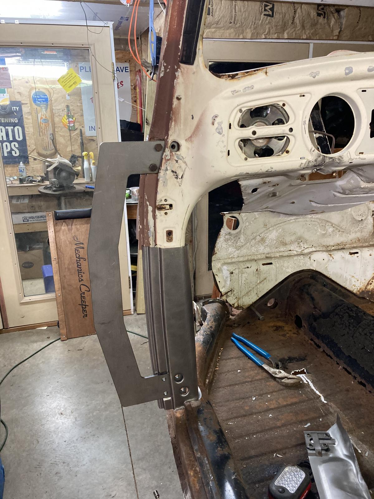 Gallery A pillar repair