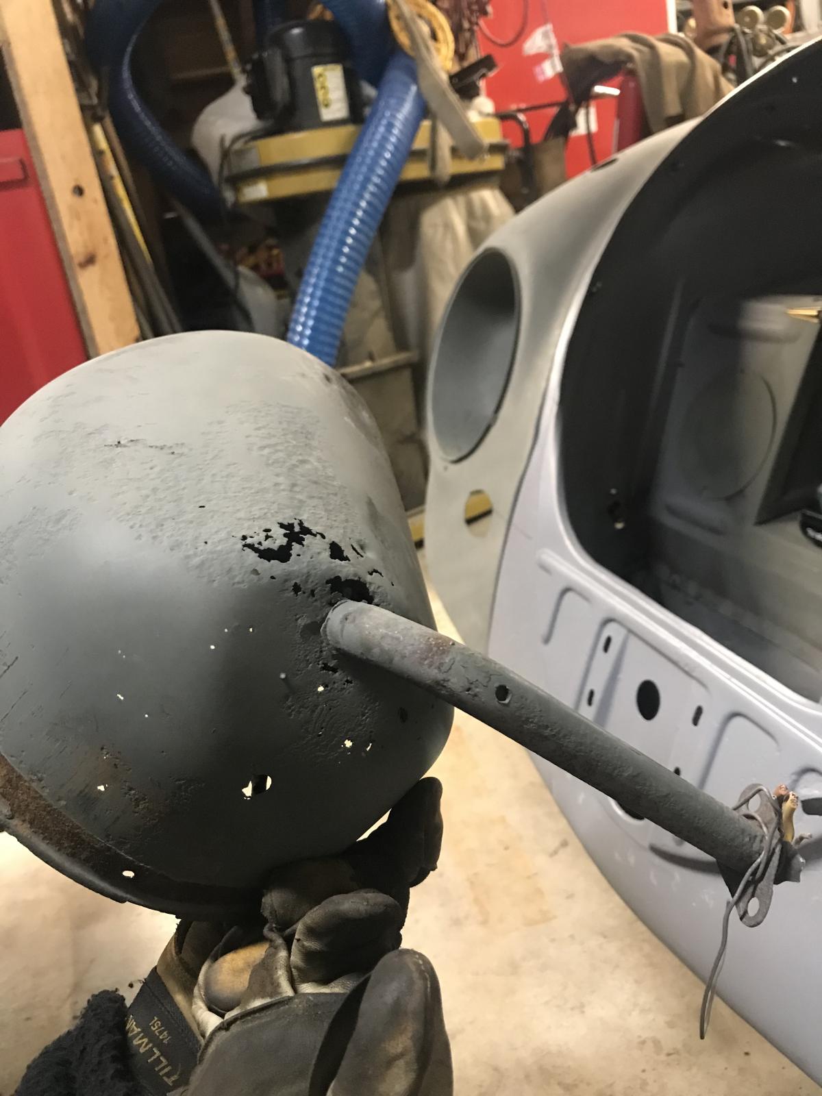 Gallery Fender headlight bucket repair
